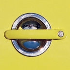 Door handle guard set, VW New Beetle, chrome